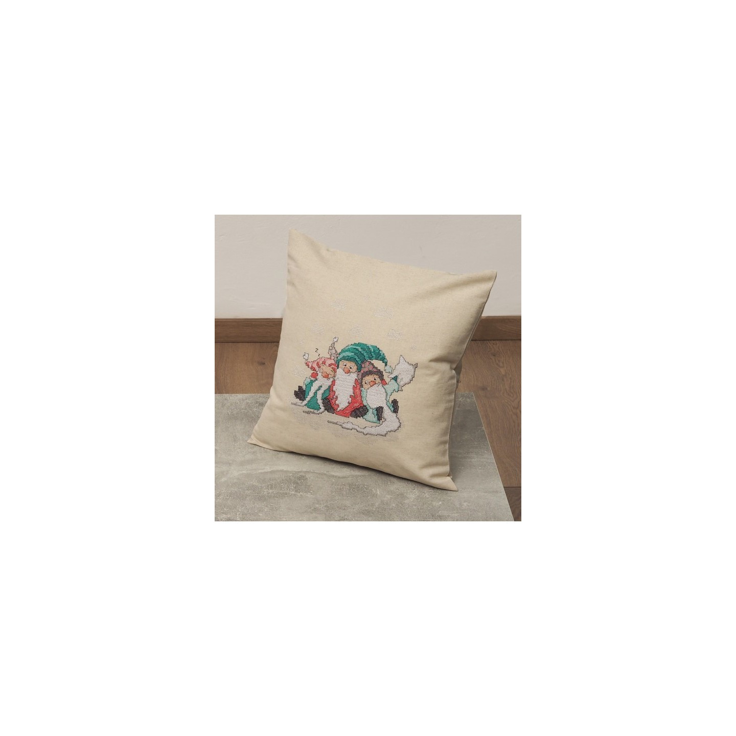 Duftin Coussin à broder Kit taie d'oreiller Ghone Slumber