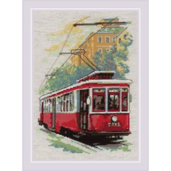 Riolis Kit de broderie Vieux tram