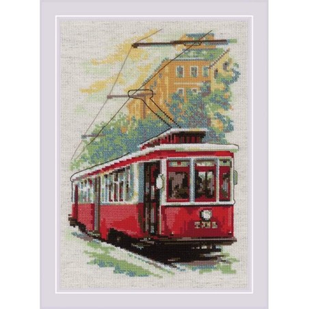 Riolis Borduurpakket Oude tram