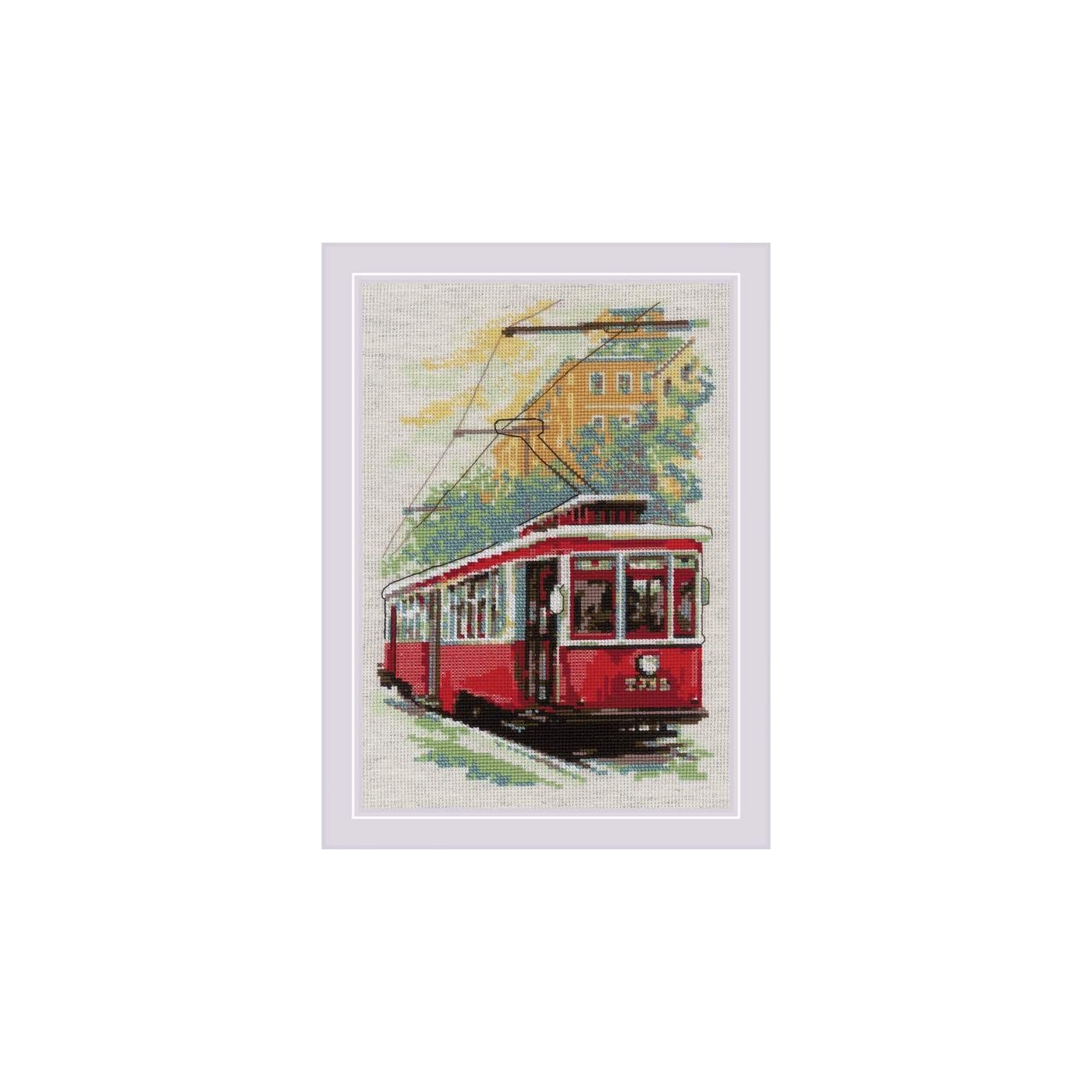 Riolis Borduurpakket Oude tram