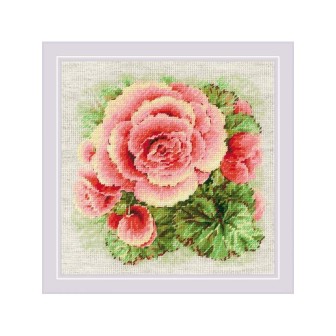 Riolis Kit de broderie Begonia