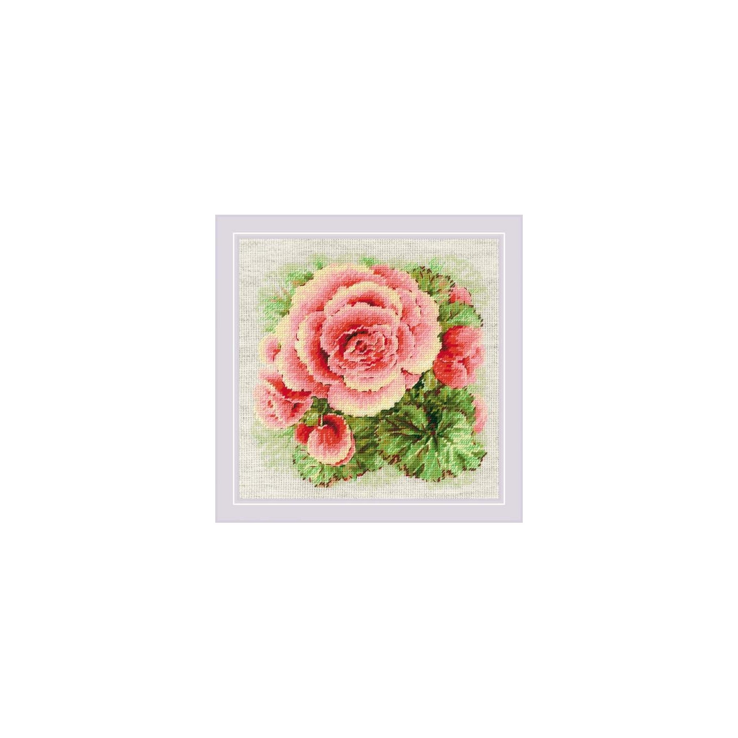 Riolis Kit de broderie Begonia