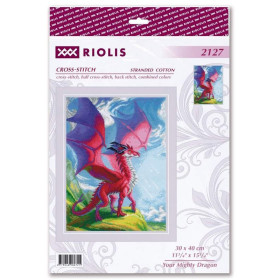 Embroidery kit Your mighty dragon