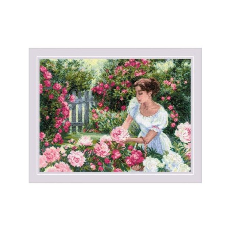 Riolis Embroidery kit In the Garden