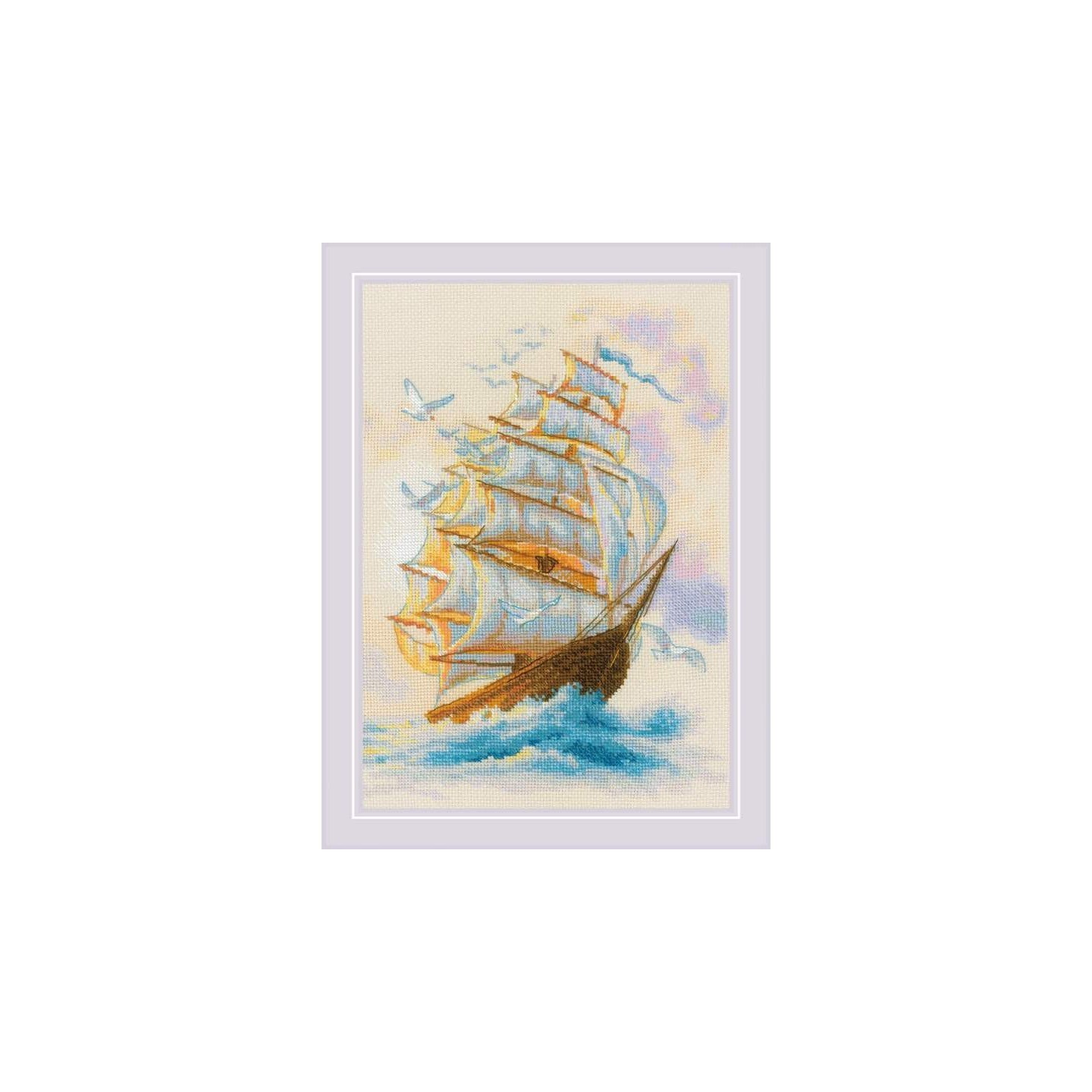 Riolis Kit de broderie Vent errant