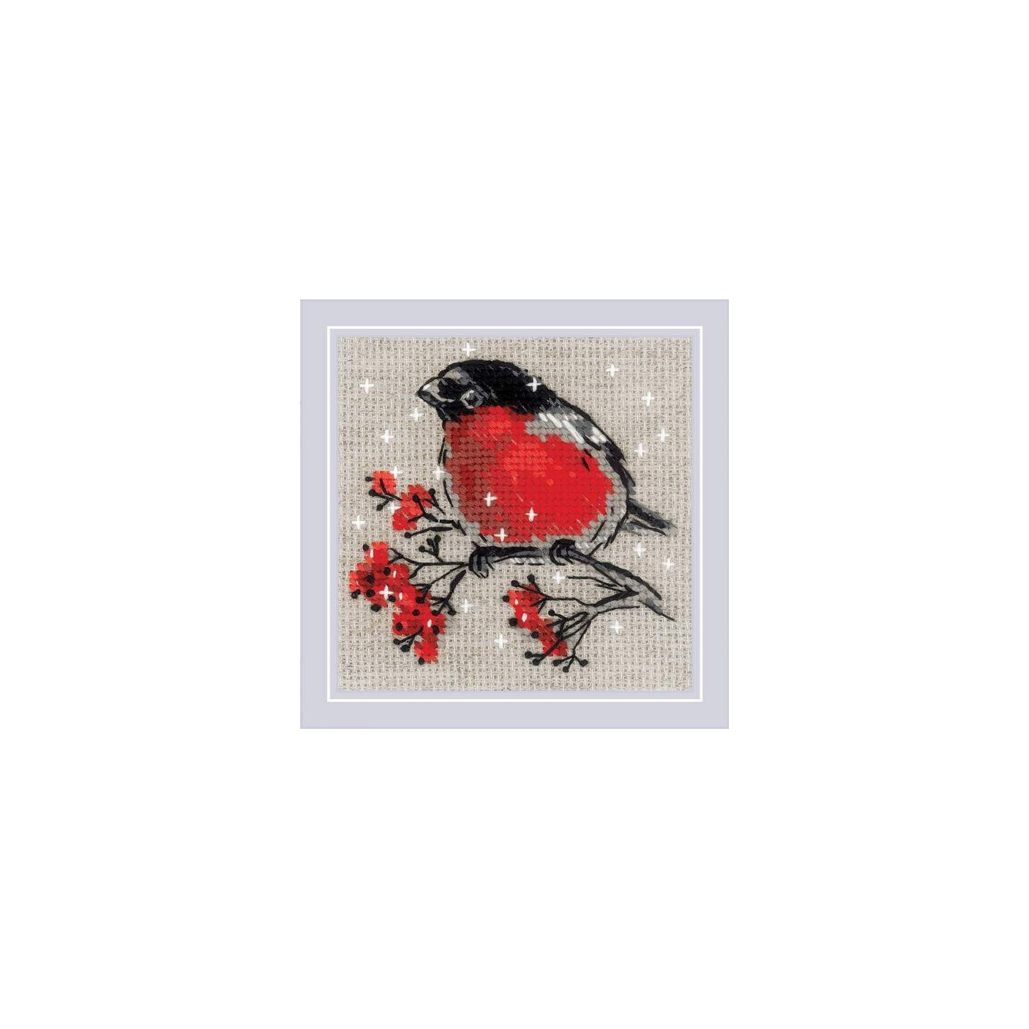 Riolis Kit de broderie Invité d'hiver