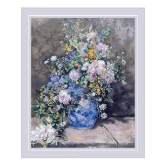 Riolis Borduurpakket Lenteboeket naar Renoir