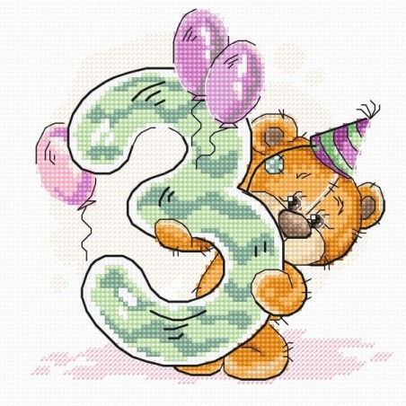 Luca-S Kit de broderie Numéro 3