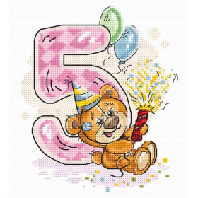 Embroidery kit Number 5 Embroidery kit Number 5