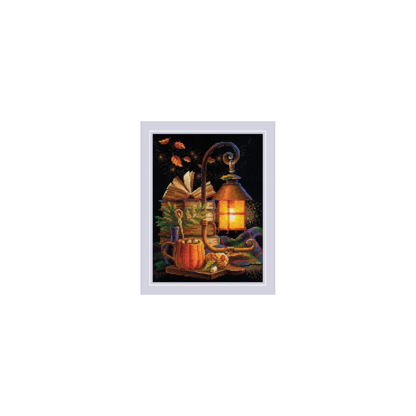 Riolis Kit de broderie Automne douillet