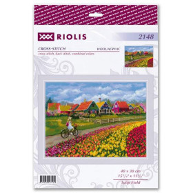 Stickset Tulpenfeld