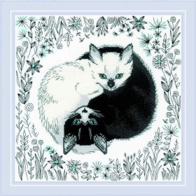 Riolis Embroidery kit Yin and Yang