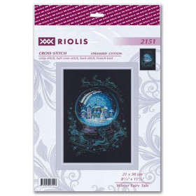 Embroidery kit Winter Fairy Tale