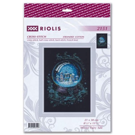 Embroidery kit Winter Fairy Tale