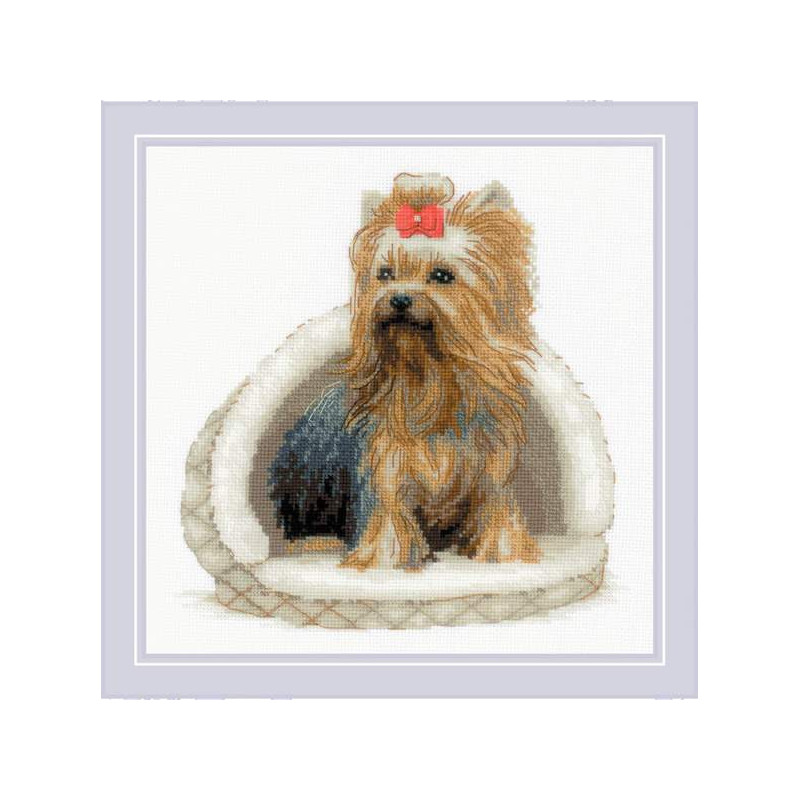 Borduurpakket Yorkshire Terrier Borduurpakket Yorkshire Terrier
