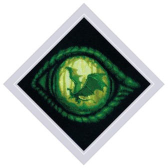 Riolis Kit de broderie Oeil de Dragon