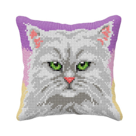 Borduurkussen Kat 4