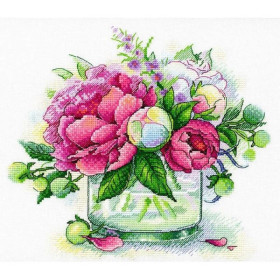 Aquarelle Kit de broderie Arôme tendre
