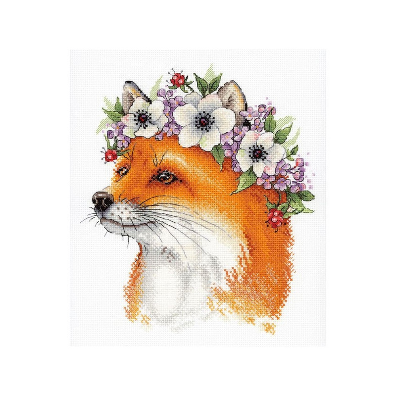 Embroidery kit Fox Embroidery kit Fox