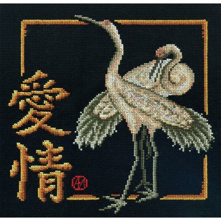 Embroidery kit Love