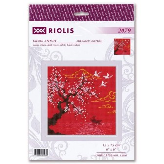 Kit de broderie Riolis Sous le Ciel - Point de croix