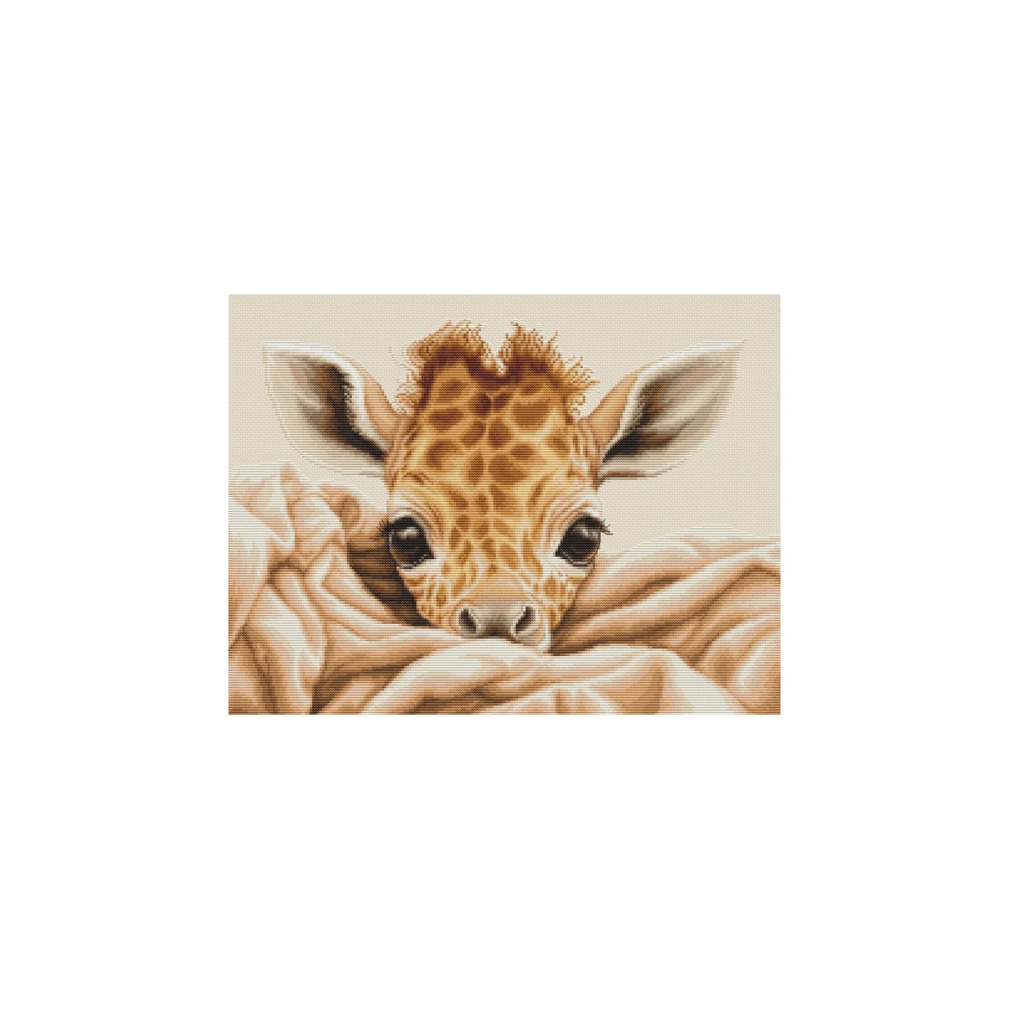 Luca-S Borduurpakket Baby giraffe
