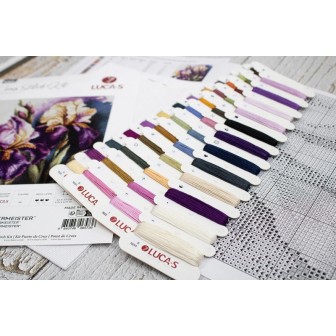 Luca-S Embroidery kit Iris Burgemeister