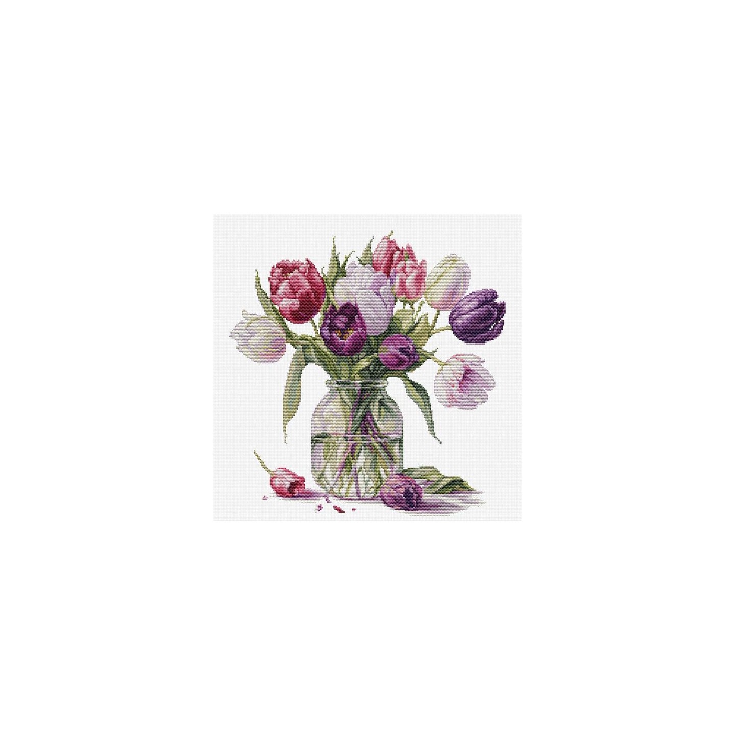 Luca-S Borduurpakket Boeket Tulpen