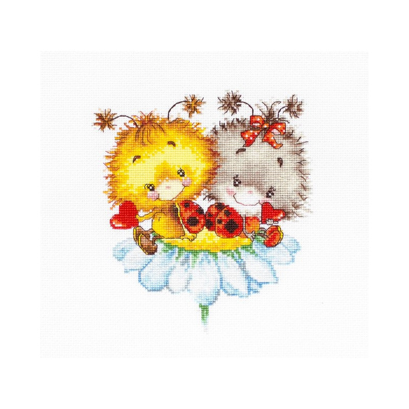 Luca-S Embroidery kit Ladybug