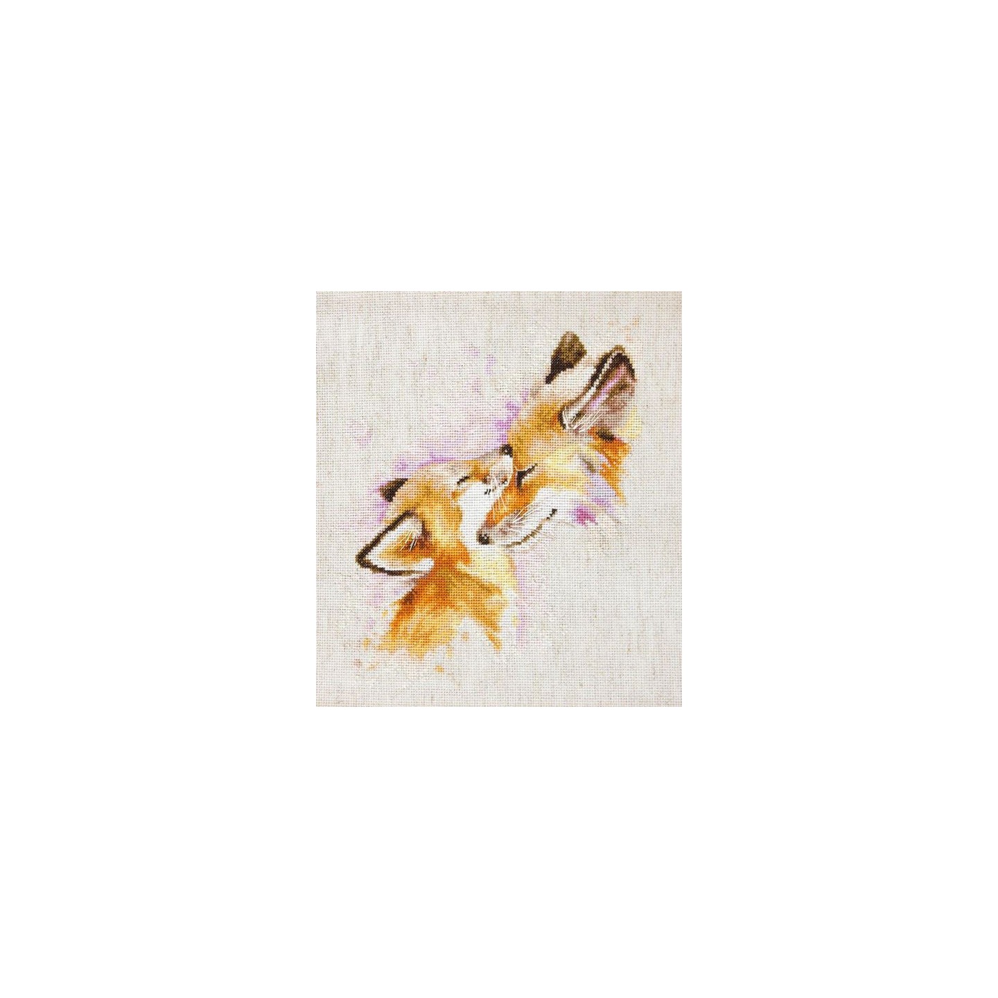 Luca-S Embroidery kit Foxes