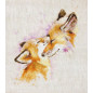 Kit de broderie renards