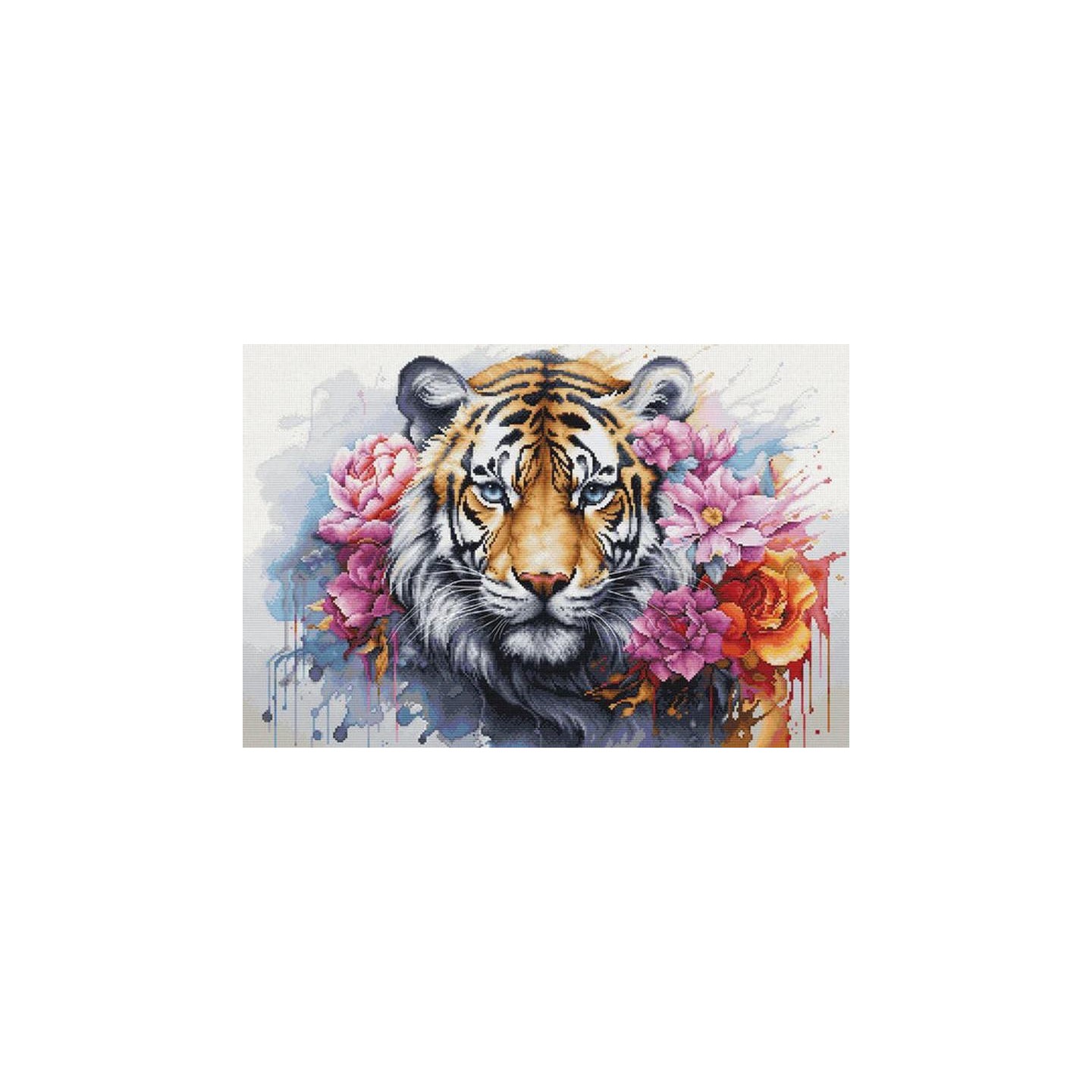 Luca-S Kit de broderie Vie sauvage du prédateur