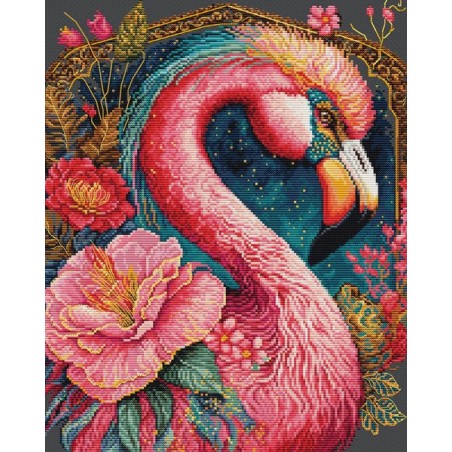 Luca-S Stickset Flamingo Fantastico