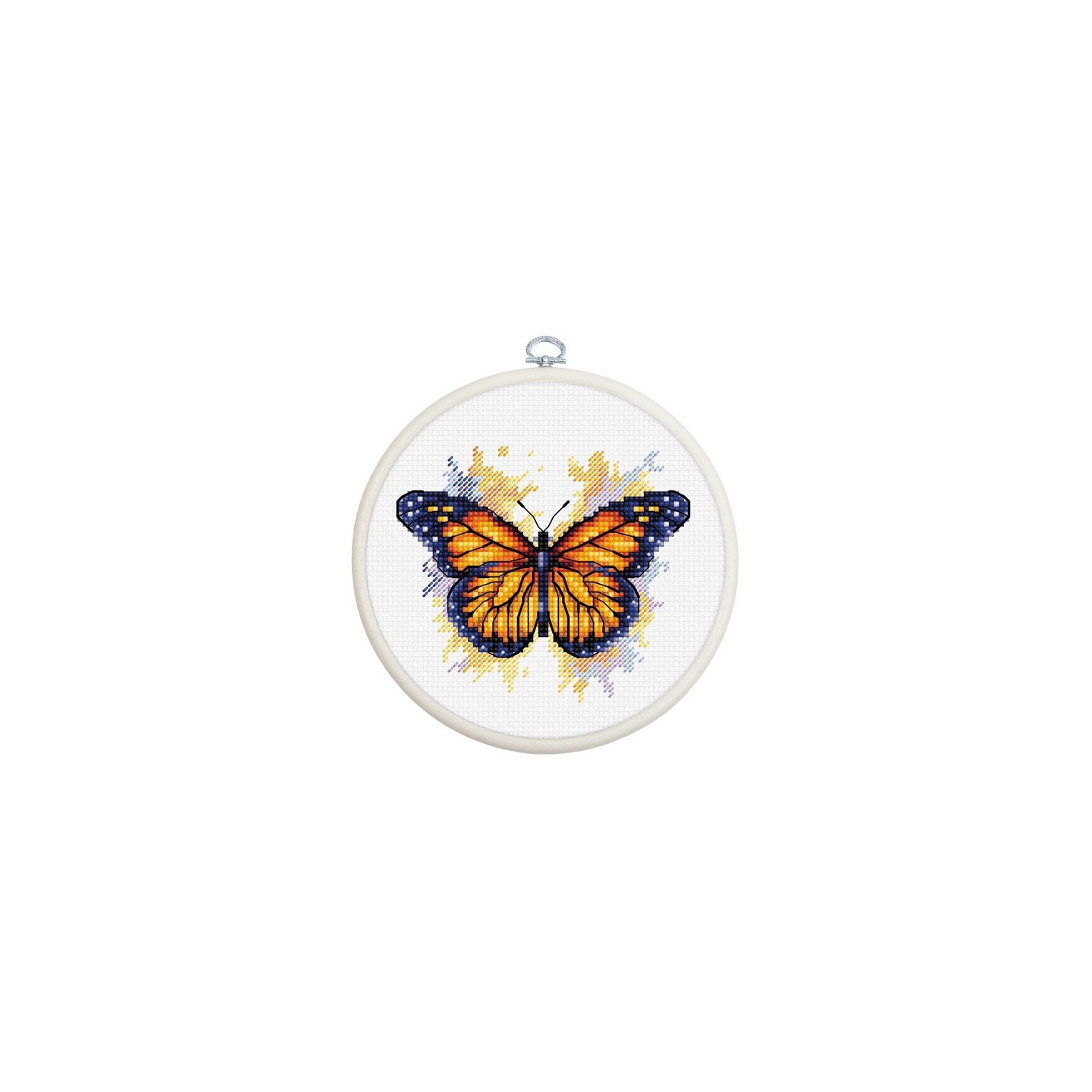 Luca-S Kit de broderie Papillon monarque