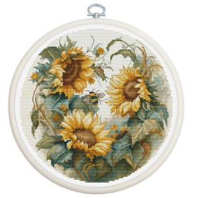 Luca-S Embroidery kit Sunflowers 3