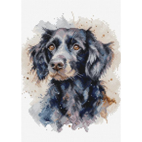 Kit de broderie Border Collie