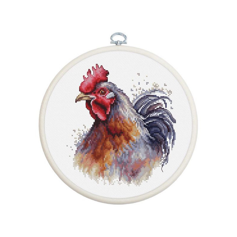 Kit de broderie Coq Kit de broderie Coq