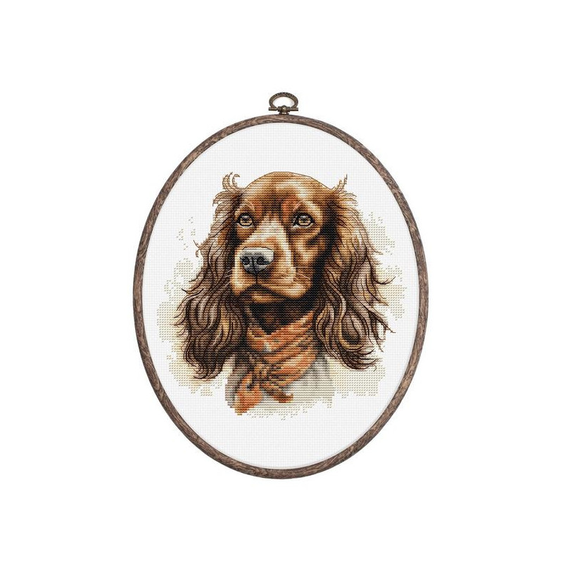 Embroidery kit Cocker spaniel Embroidery kit Cocker spaniel