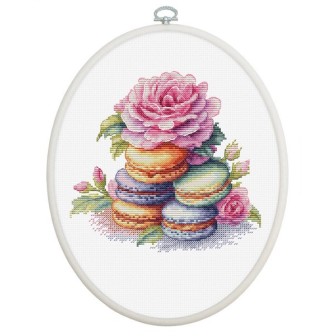 Luca-S Stickset Französische Macarons