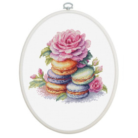Luca-S Stickset Französische Macarons