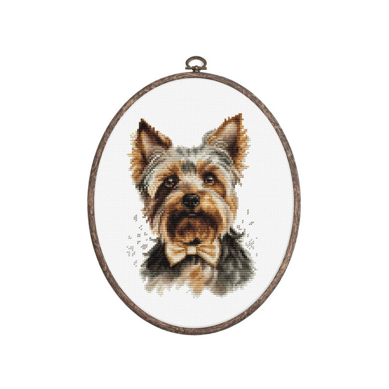 Borduurpakket Yorkshire Terrier Borduurpakket Yorkshire Terrier