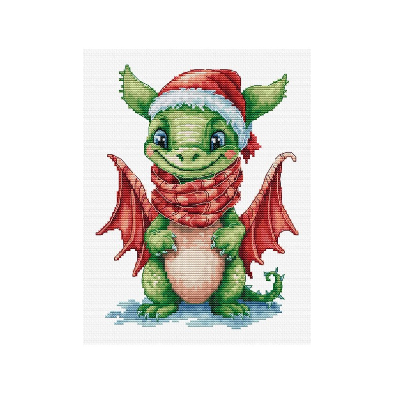 Stickset Der glückliche Drache