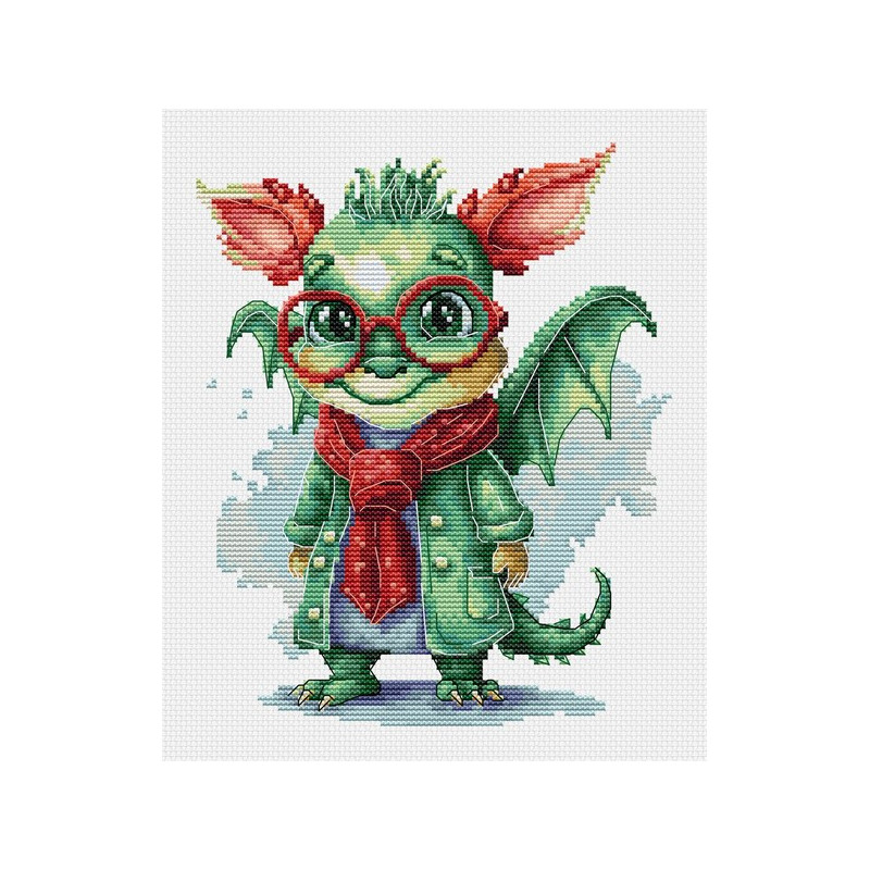 Stickset Der elegante Drache