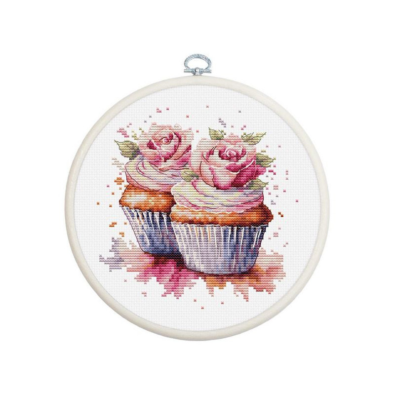 Embroidery kit Cupcakes Embroidery kit Cupcakes