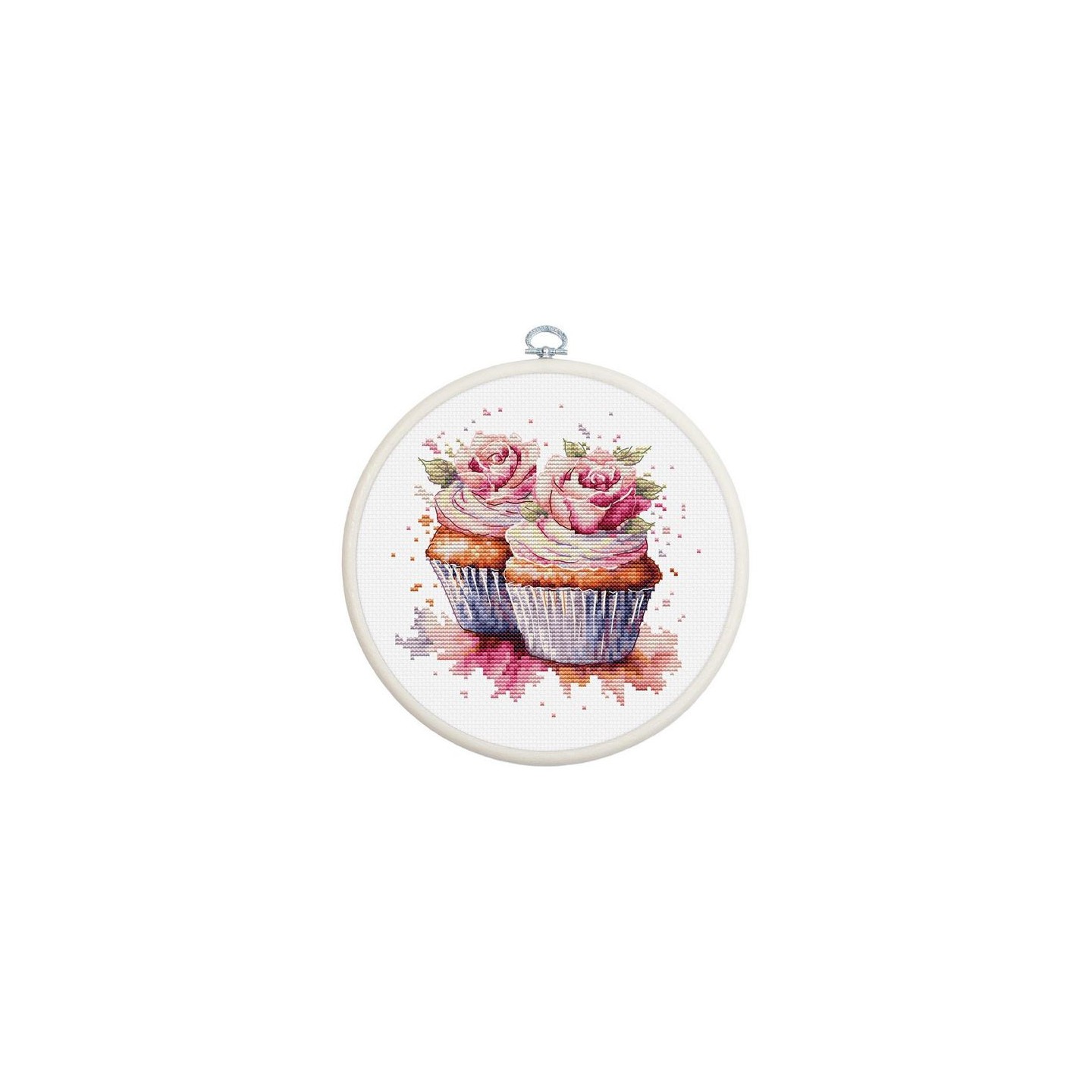 Luca-S Kit de broderie Cupcakes