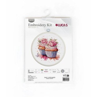 Luca-S Embroidery kit Cupcakes