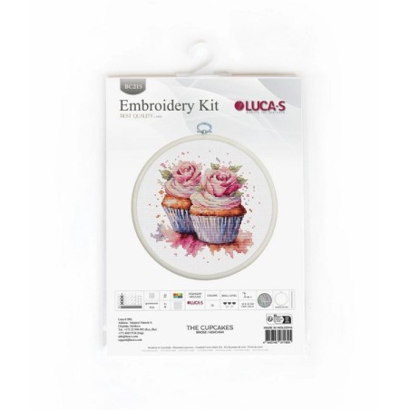 Borduurpakket Cupcakes