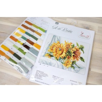Luca-S Embroidery kit Sunflowers