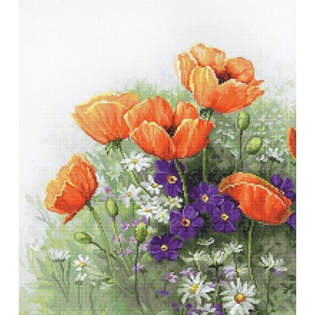 Luca-S Stickset Poppies 5