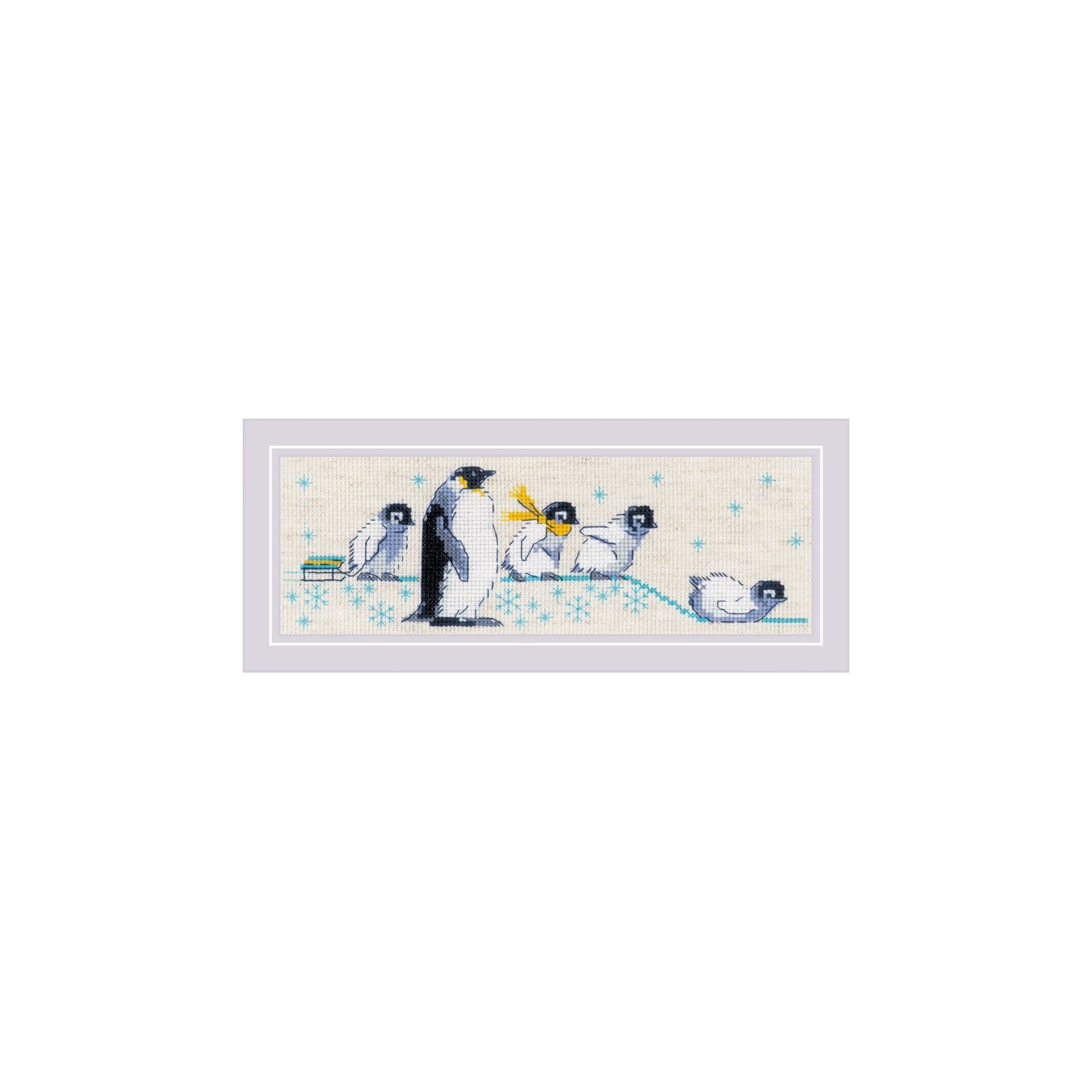 Riolis Kit de broderie Pingouins